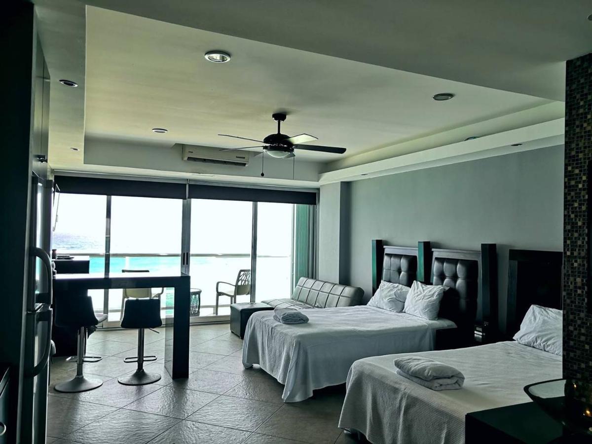Cancun, Ocean Dream, Beautiful Aparment, Heart Of The Hotel Zone Экстерьер фото