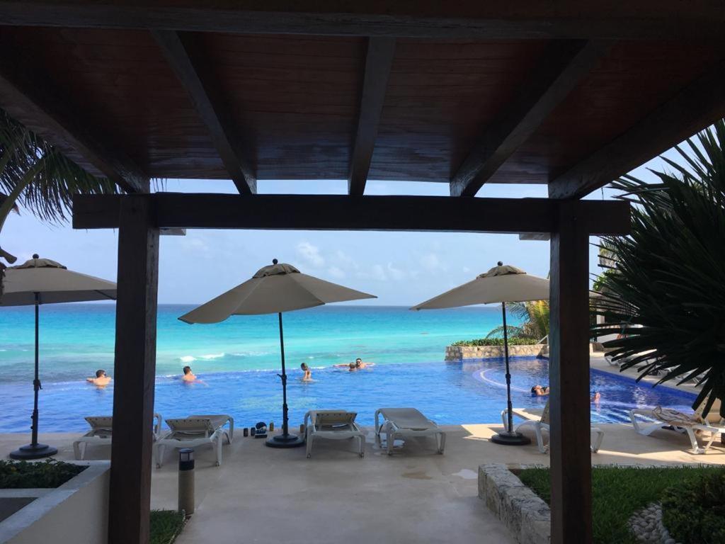 Cancun, Ocean Dream, Beautiful Aparment, Heart Of The Hotel Zone Экстерьер фото