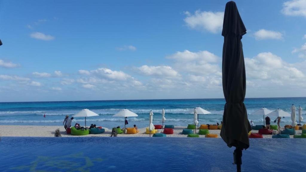 Cancun, Ocean Dream, Beautiful Aparment, Heart Of The Hotel Zone Экстерьер фото