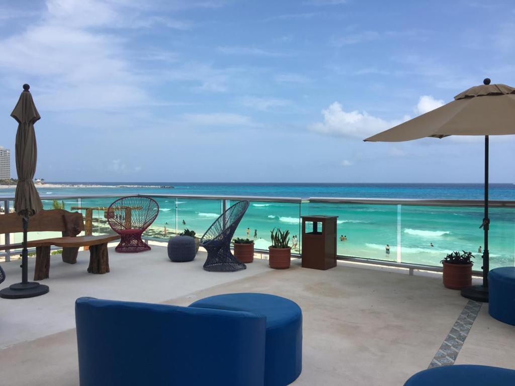 Cancun, Ocean Dream, Beautiful Aparment, Heart Of The Hotel Zone Экстерьер фото