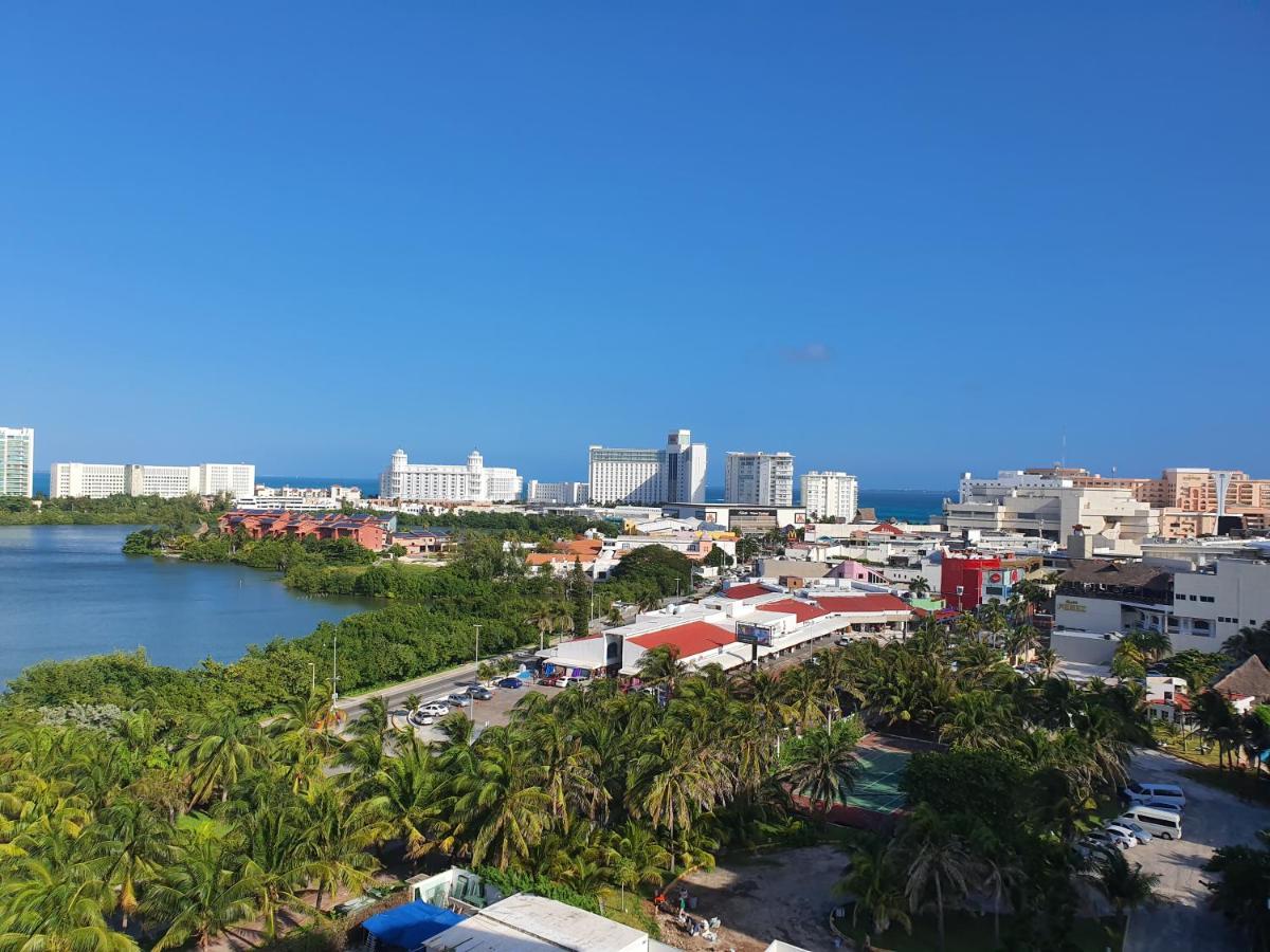 Cancun, Ocean Dream, Beautiful Aparment, Heart Of The Hotel Zone Экстерьер фото